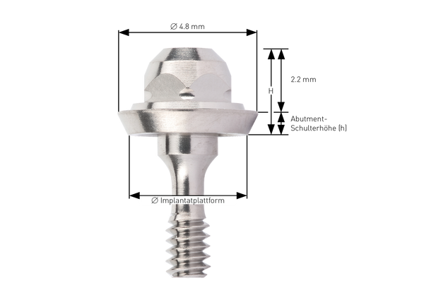 4.03.602 VARIOmulti abutment, with handle,